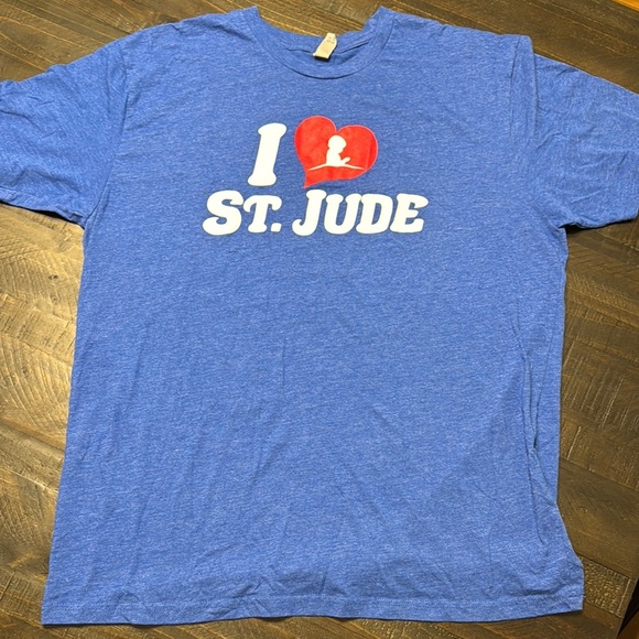 St. Jude’s Children’s Research Hospital of Memphis TN I Love St. Jude Shirt XL - Picture 2 of 8